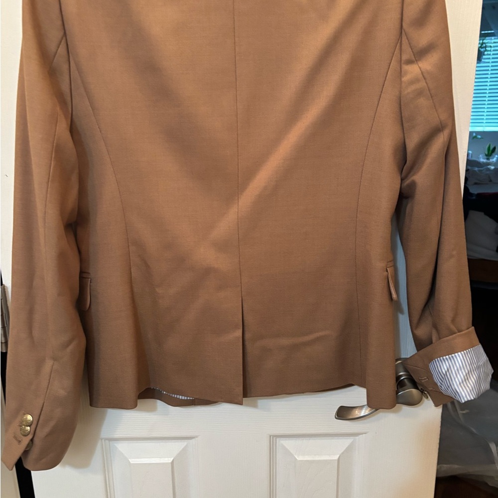 J Crew Classic Tan Blazer LIMITED TIME SALE FINAL PRICE - Picture 5 of 5